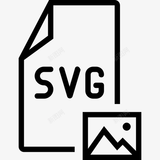 文件图像svg图标svg_新图网 https://ixintu.com svg 图像 文件