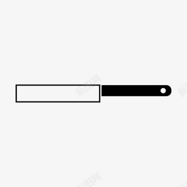 刀烹饪切割图标图标
