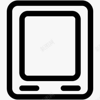 平板电脑设备响应式图标图标