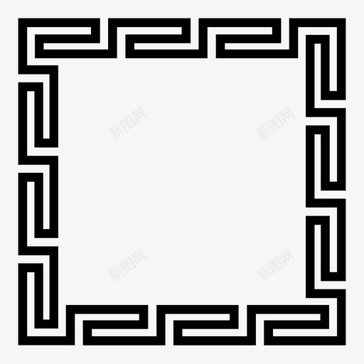 中国框架边界装饰图标svg_新图网 https://ixintu.com 中国框架 装饰 边界