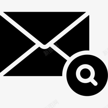 查找电子邮件信封信件图标图标