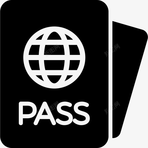 护照卡很棒的套装图标svg_新图网 https://ixintu.com 很棒的套装 护照卡