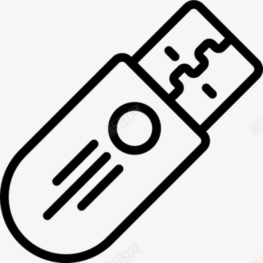 U盘小工具存储器图标图标