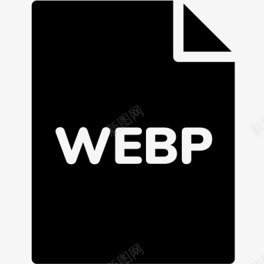 webp文件扩展名格式图标图标