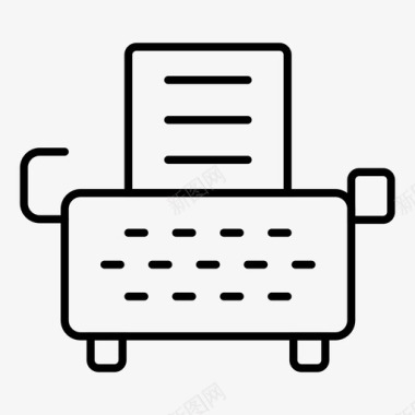 键盘文章商务图标图标