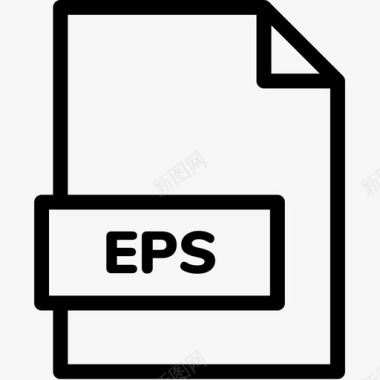 eps文件扩展名格式图标图标