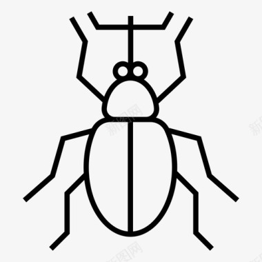 象鼻虫昆虫自然图标图标