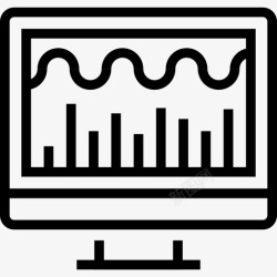 数据管理系统系统监控图表计算机图标高清图片