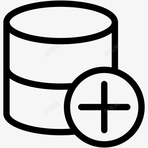创建数据库添加数据库新建数据库图标svg_新图网 https://ixintu.com 创建数据库 大纲数据库 新建数据库 添加数据库