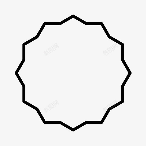 形状几何促销图标svg_新图网 https://ixintu.com 促销 几何 形状 星爆 贴纸 销售