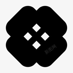医用材料绷带医用医院材料图标高清图片