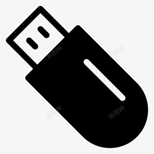 usb设备加密狗图标svg_新图网 https://ixintu.com usb 加密狗 商务和办公字形图标 存储 无线 设备 驱动器