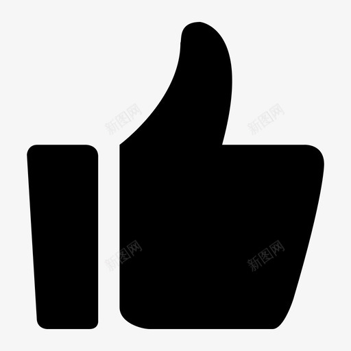 赞_块svg_新图网 https://ixintu.com 赞_块