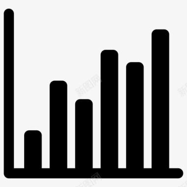 图表列分析图表图标图标