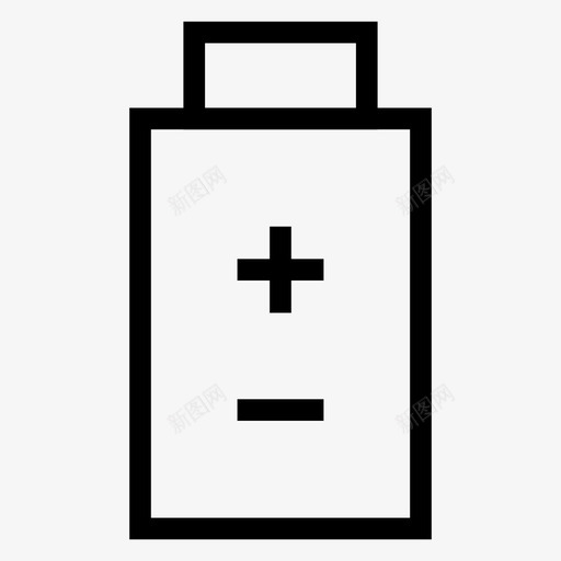 电池商务充电图标svg_新图网 https://ixintu.com 充电 商务 电池 电源 科学路线图标 能量
