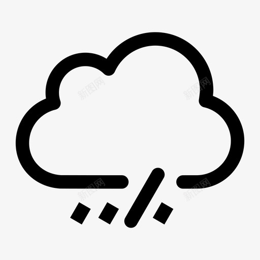 ic_weather_19_ice rainsvg_新图网 https://ixintu.com ic_weather_19_ice rain