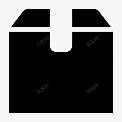 箱子订单包装图标svg_新图网 https://ixintu.com 包装 包裹 箱子 装运 订单