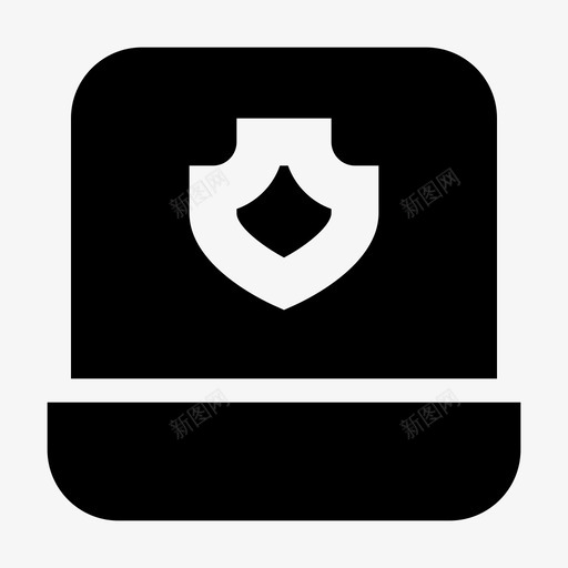 受保护的笔记本保护安全图标svg_新图网 https://ixintu.com 保护 受保护的笔记本 安全 安全保护材料