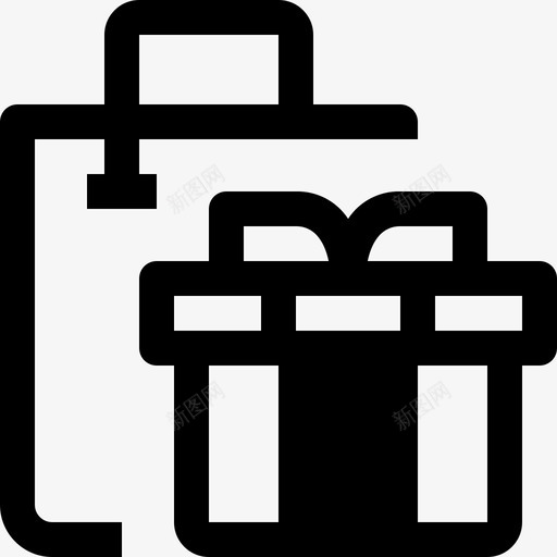 购物袋电子商务市场图标svg_新图网 https://ixintu.com 市场 电子商务 购物小图标 购物袋