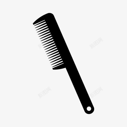 梳子配件理发师图标svg_新图网 https://ixintu.com 梳子 理发师 造型 配件