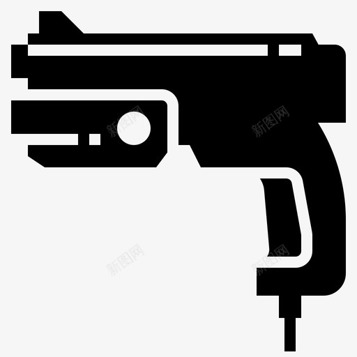 枪游戏视频游戏图标svg_新图网 https://ixintu.com 枪 游戏 视频游戏