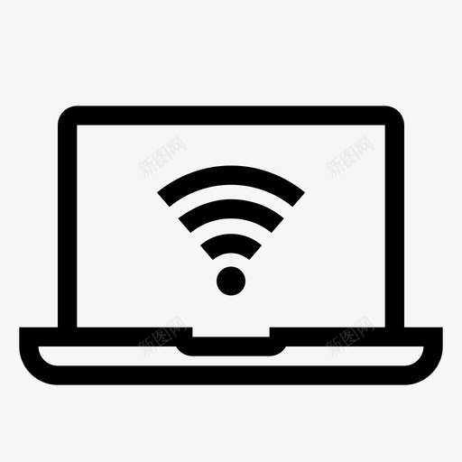 服务器互联网笔记本电脑图标svg_新图网 https://ixintu.com acuteline服务器 wifi 互联网 服务器 笔记本电脑