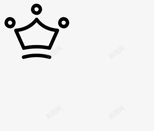 crown（皇冠图标）svg_新图网 https://ixintu.com crown（皇冠图标）