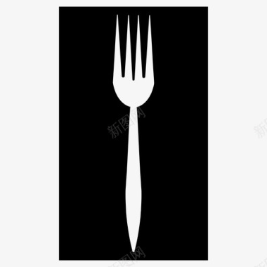 采购产品叉子吃叉子和餐巾图标图标