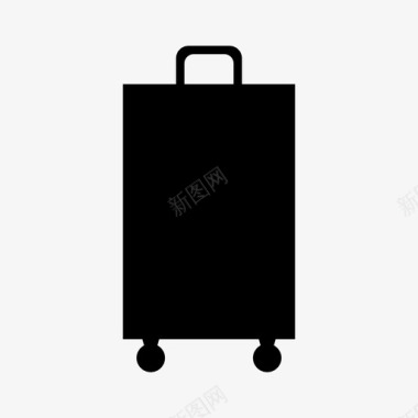 旅行箱度假旅游图标图标
