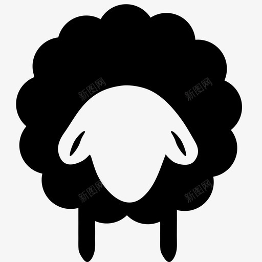 呦呦羊svg_新图网 https://ixintu.com 呦呦羊 icon-okyoyo-sheep
