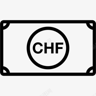 瑞士法郎货币法郎图标图标