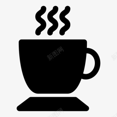 杯子饮料热咖啡图标图标