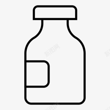 罐子液体实验室图标图标