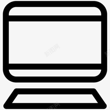 监视器键盘计算机显示器图标图标