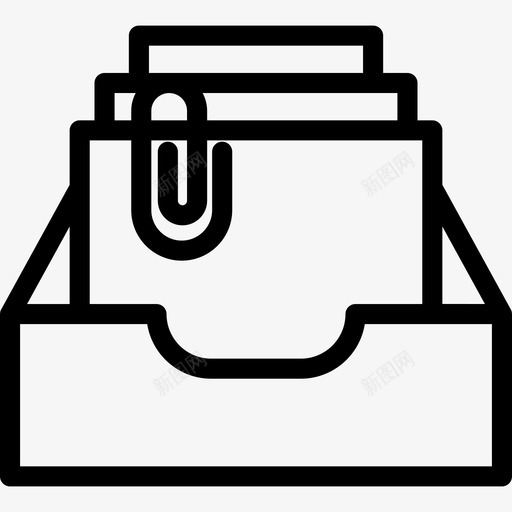 附件电子邮件信封图标svg_新图网 https://ixintu.com 信件 信封 电子邮件 电子邮件线路 邮箱 附件
