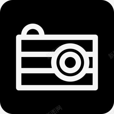 照相机摄影网络用户界面图标图标