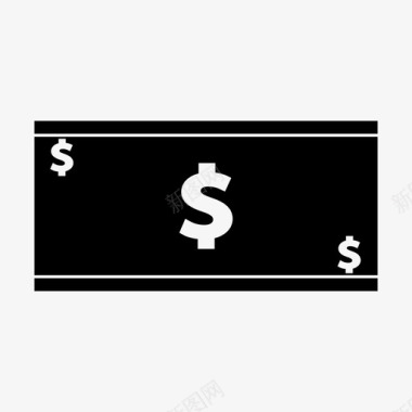美元成本金钱图标图标