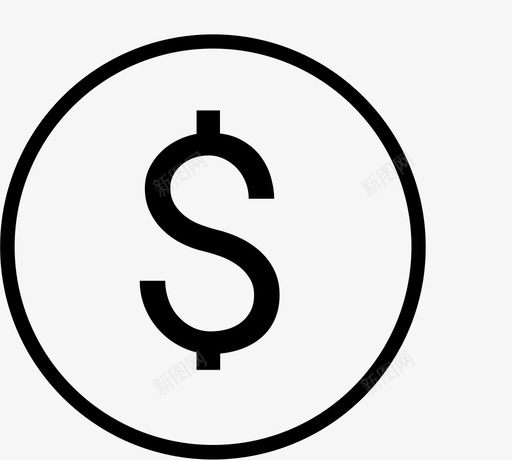 dollar2svg_新图网 https://ixintu.com dollar2