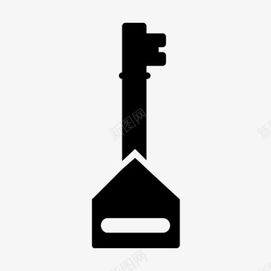 钥匙门钥匙旅馆图标图标
