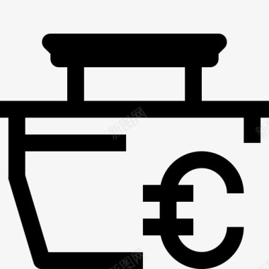购物篮电子商务市场图标图标