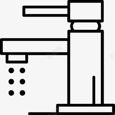 水管水龙头洗衣机图标图标