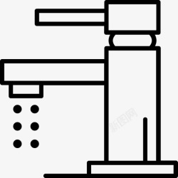 花园水龙头水管水龙头洗衣机图标高清图片