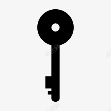 钥匙房门钥匙旧钥匙图标图标