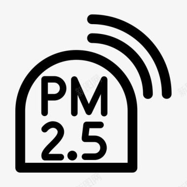 PM2.5传感器图标