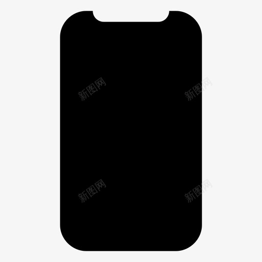 iphonex苹果设备图标svg_新图网 https://ixintu.com iphonex 固态科技设备小工具 手机 智能手机 苹果 设备