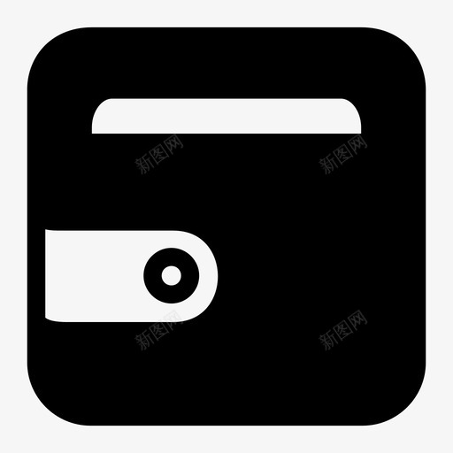 钱包现金钱包皮夹图标svg_新图网 https://ixintu.com 现金钱包 皮夹 钱包 钱夹