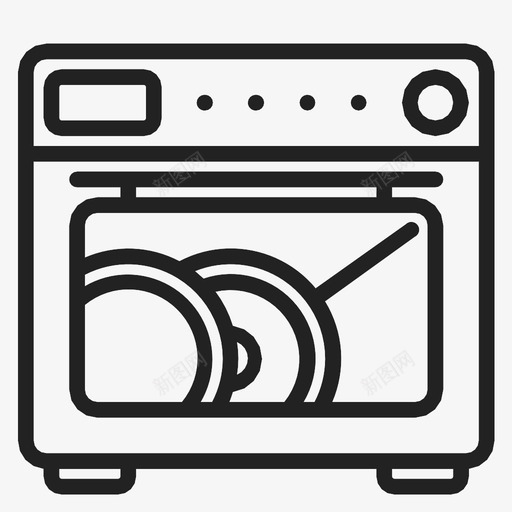 洗碗机家用女佣图标svg_新图网 https://ixintu.com 女佣 家用 洗碗工 洗碗机