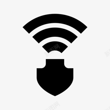 受保护wifi保护安全图标图标