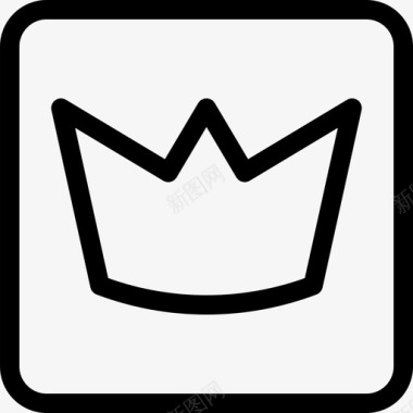 皇冠帝国国王图标图标
