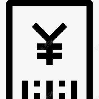 比尔电子商务市场图标图标